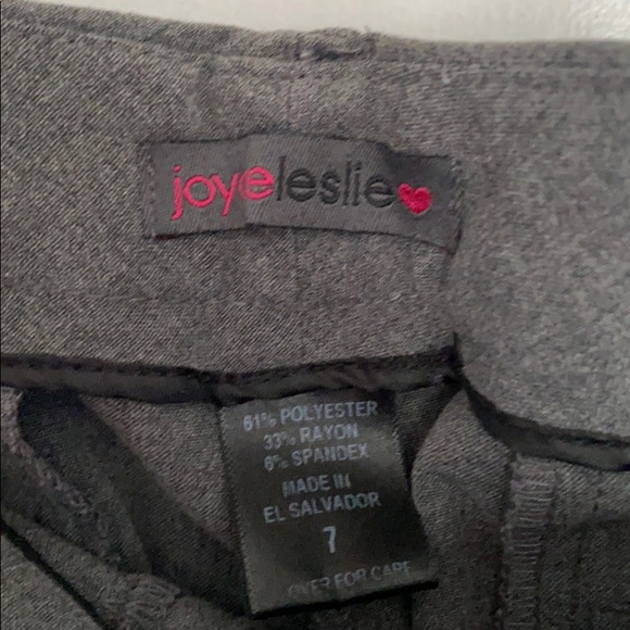 Gray boot cut juniors dress pants - Picture 4 of 4